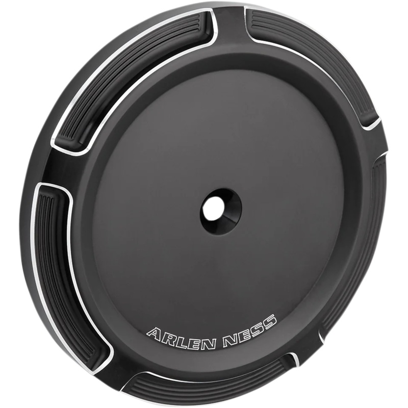 Arlen Ness Big Sucker Stage 1 Outer Cover – Beveled – Black 18-779