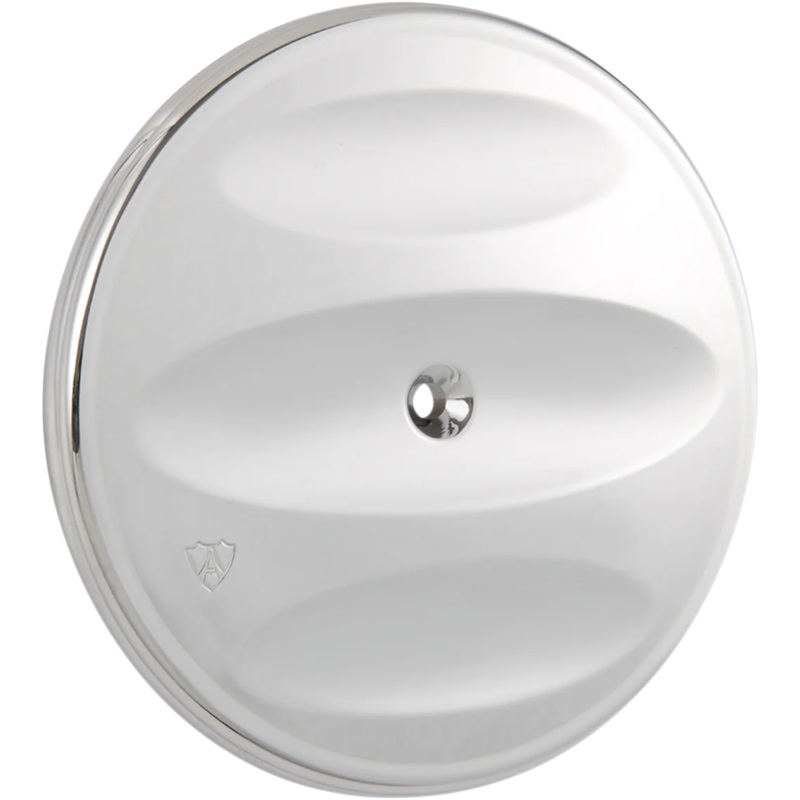 Arlen Ness Big Sucker Stage 1 Outer Cover – Scalloped – Chrome 18-781