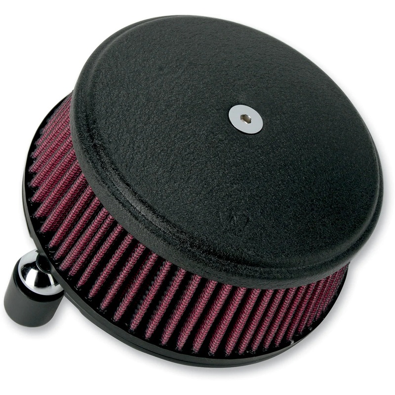 Arlen Ness Big Sucker Stage I Air Filter Kit – Wrinkle Black 18-329