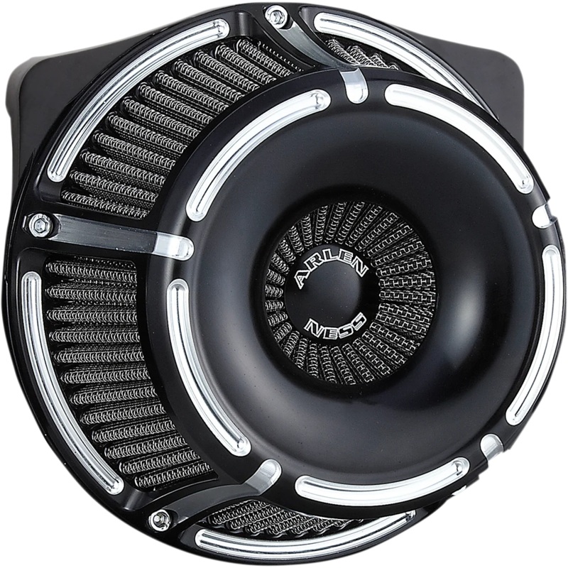 Arlen Ness Inverted Series Air Cleaner Kit – Black 18-915
