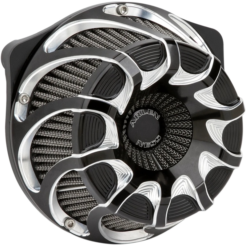 Arlen Ness Inverted Series Air Cleaner Kit – Black 18-985
