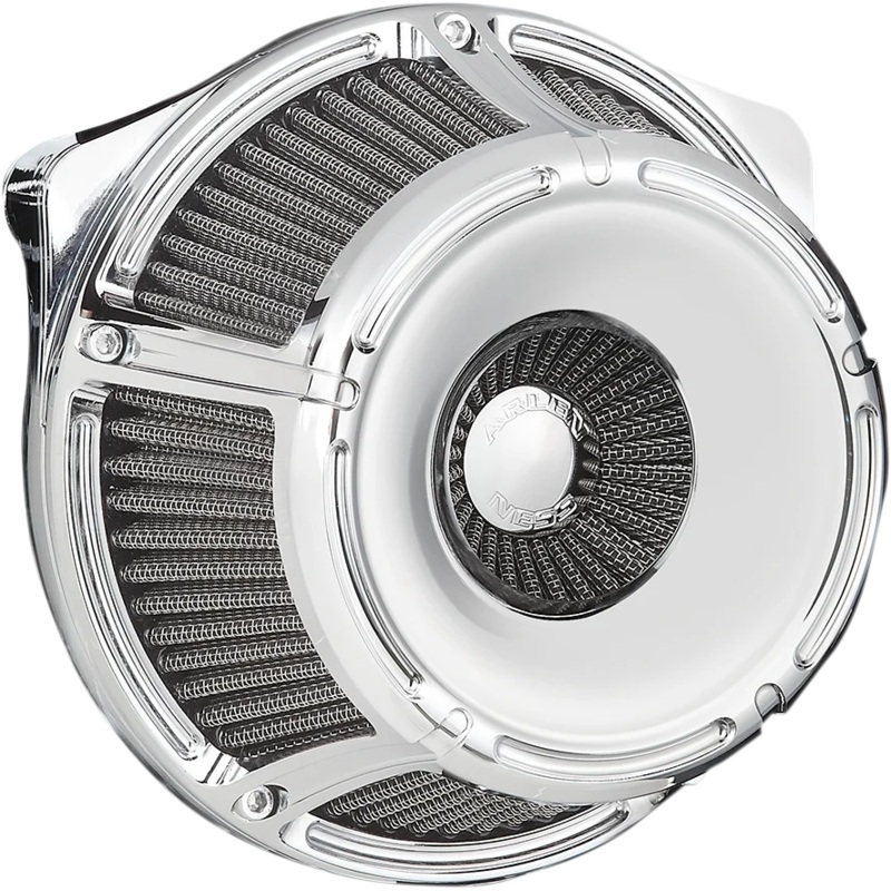 Arlen Ness Inverted Series Air Cleaner Kit – Chrome 18-914