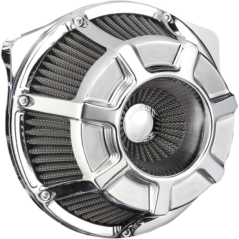 Arlen Ness Inverted Series Air Cleaner Kit – Chrome 18-932