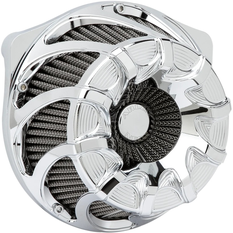 Arlen Ness Inverted Series Air Cleaner Kit – Chrome 18-986