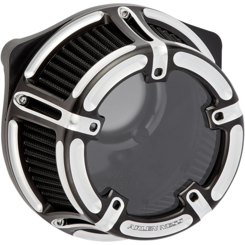 Arlen Ness Method Clear Series Air Cleaner – Black 18-963