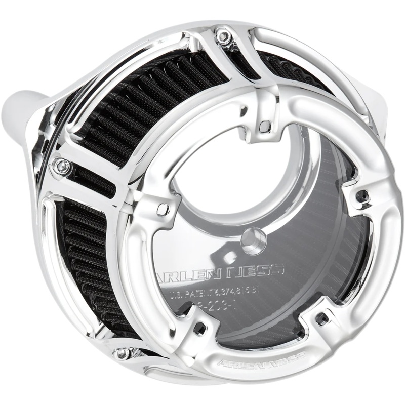 Arlen Ness Method Clear Series Air Cleaner – Chrome 18-972