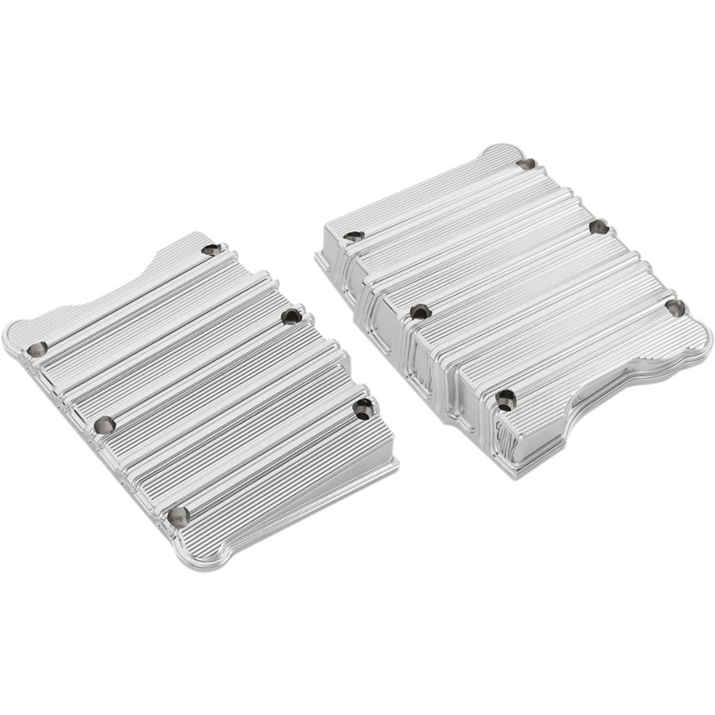 Arlen Ness Rocker Box Covers – 10 Gauge – Chrome 18-252