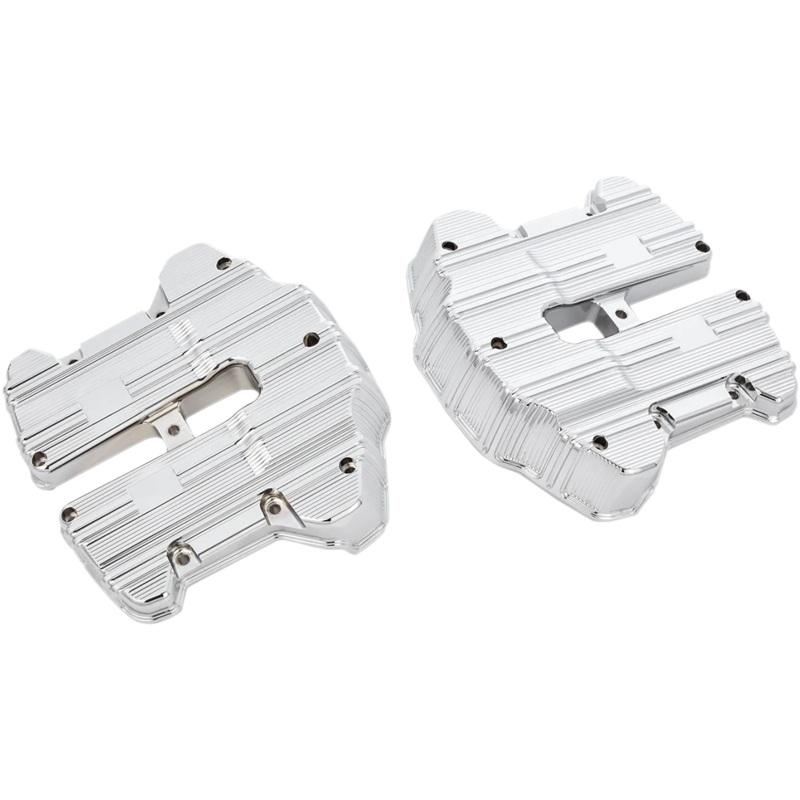 Arlen Ness Rocker Box Covers – 10 Gauge – Chrome 18-262