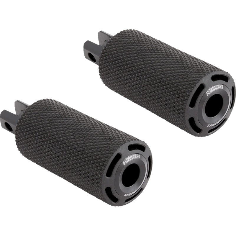 Arlen Ness Cush Footpegs – Female – Black 400-032