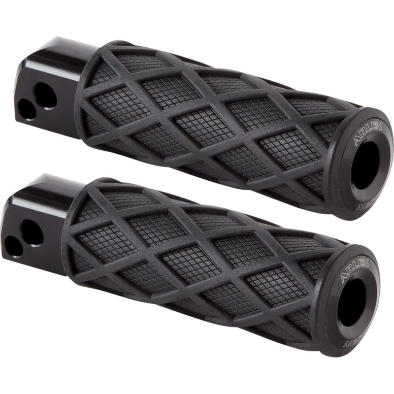 Arlen Ness Diamond Footpegs – Passenger – Black 400-053