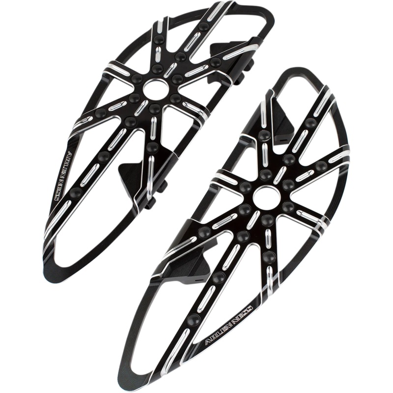 Arlen Ness Driver Floorboards – 10 Gauge – Black 410-005