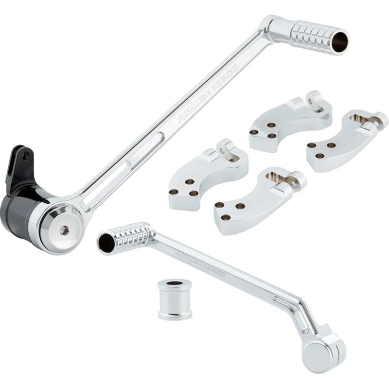 Arlen Ness Extended Foot Control Kit – 3″ – Chrome 410-037