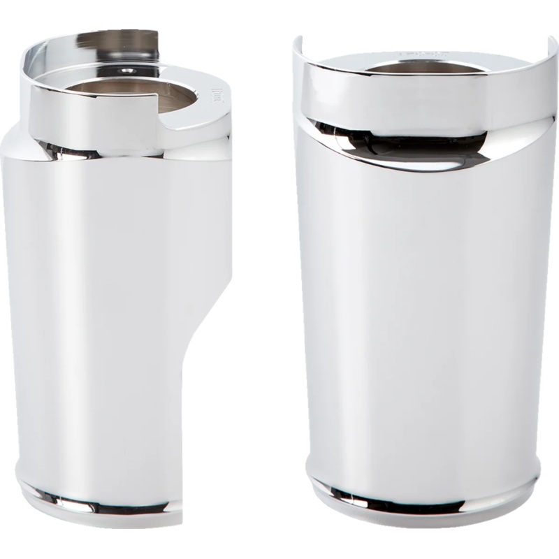 Arlen Ness Fat Tire Fork Boot Cover – Chrome – Smooth 20-043