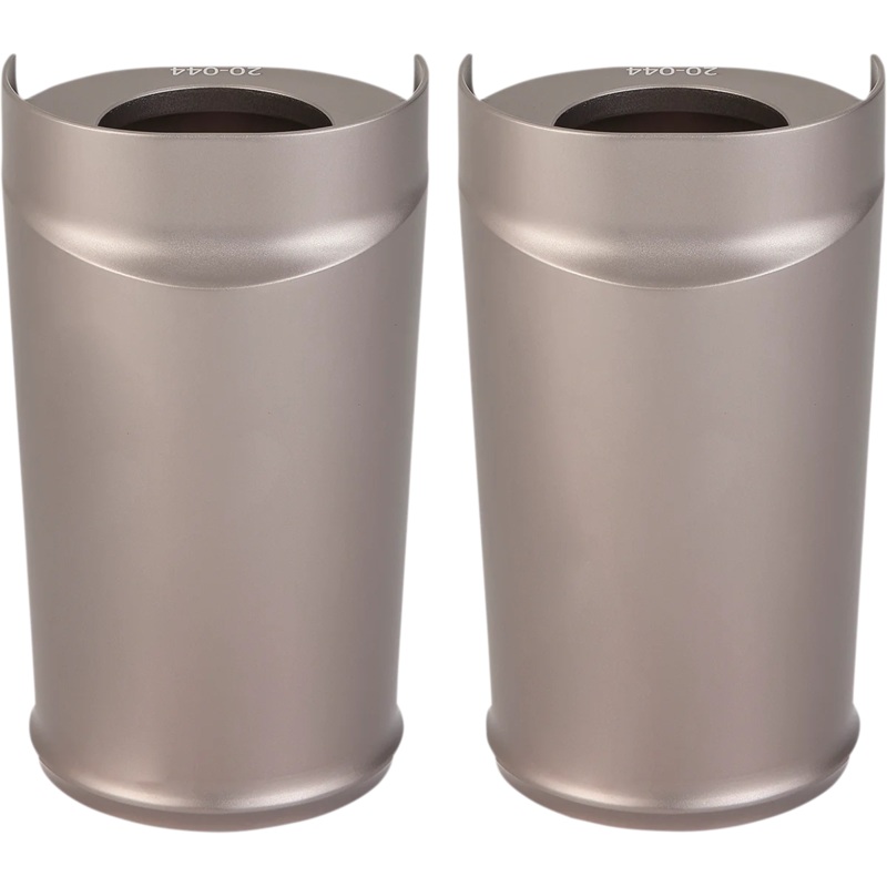 Arlen Ness Fat Tire Fork Boot Cover – Titanium Anodized – Smooth 20-045