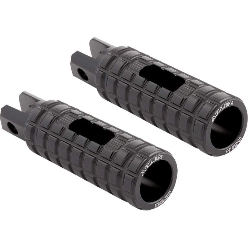 Arlen Ness Footpegs – Driver – Black 400-036