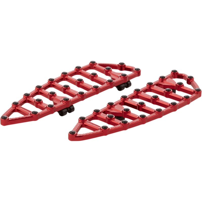 Arlen Ness MX Driver Floorboards – Red 410-012