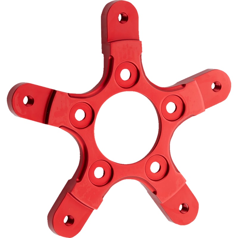 Arlen Ness Rotor Mount – Ness Wheel – Red 33-106