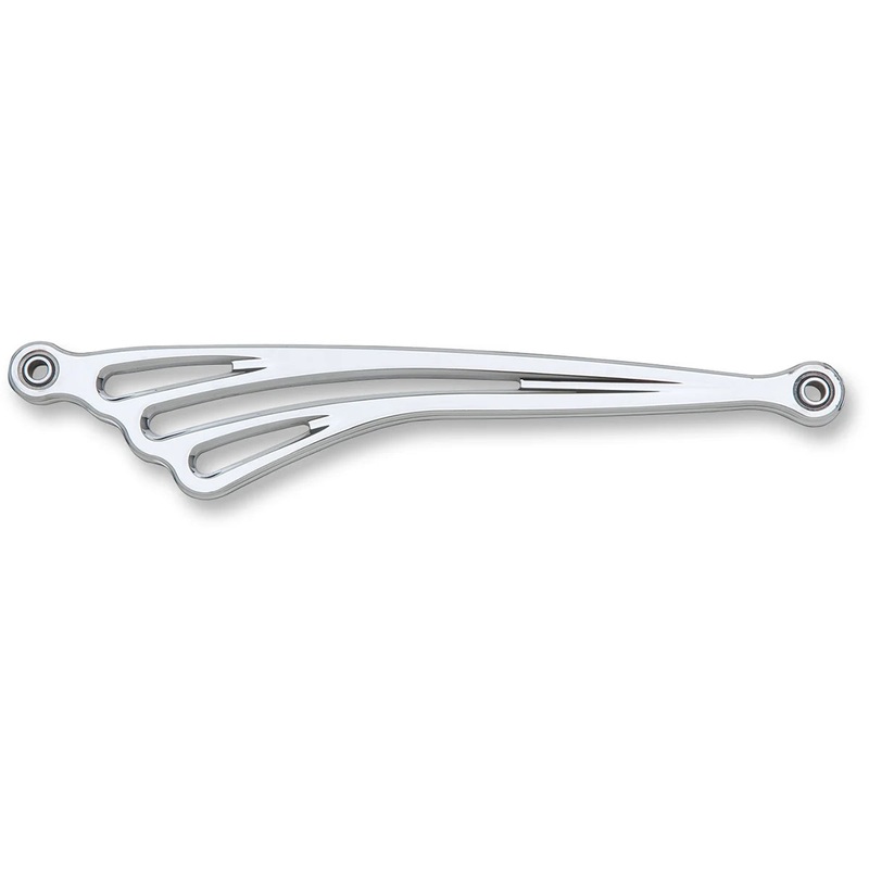 Arlen Ness Shift Rod – Deep Cut – Flat – Chrome 19-912