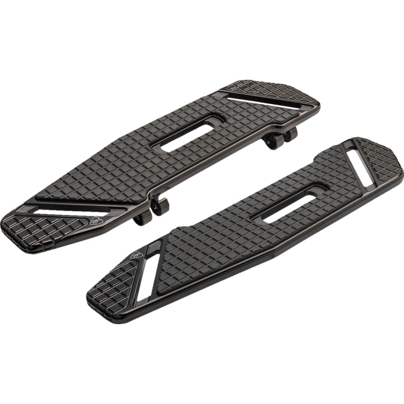 Arlen Ness SpeedLiner Floorboards – Driver – Black 410-020