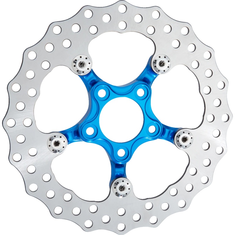 Arlen Ness Spider Rotor – 11-1/2″ – Blue 300-060