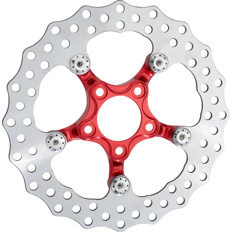 Arlen Ness Spider Rotor – 11-1/2″ – Red 300-068
