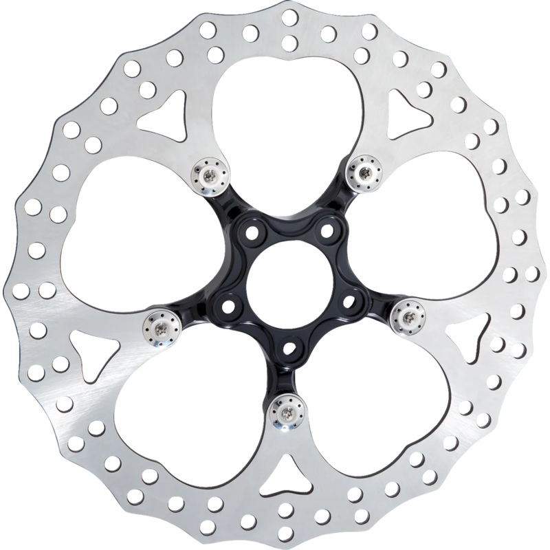 Arlen Ness Spider Rotor – 14″ – Black 300-058