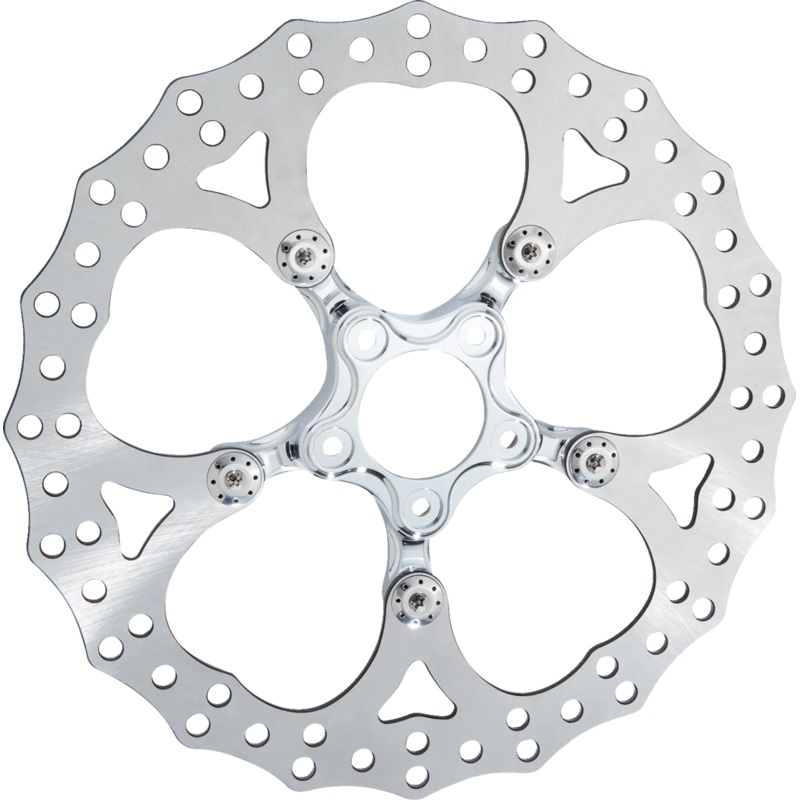 Arlen Ness Spider Rotor – 14″ – Chrome 300-075