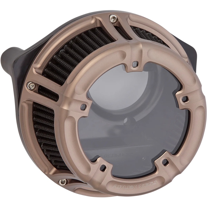 Arlen Ness Method Clear Series Air Cleaner – Titanium 600-016
