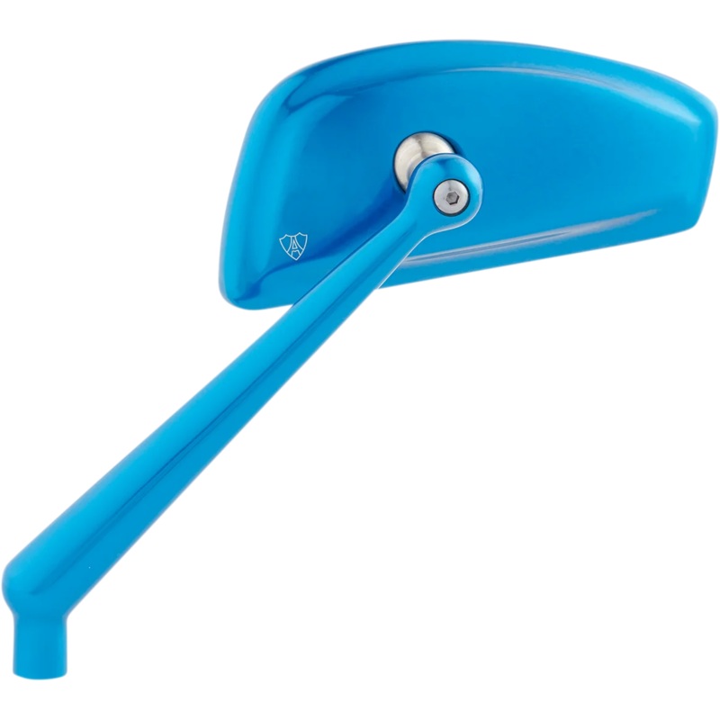 Arlen Ness Mirror – Tearchop – Side View – Teardrop – Blue – Left 510-012