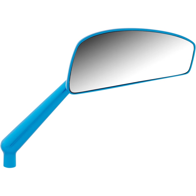 Arlen Ness Mirror – Tearchop – Side View – Teardrop – Blue – Right 510-017