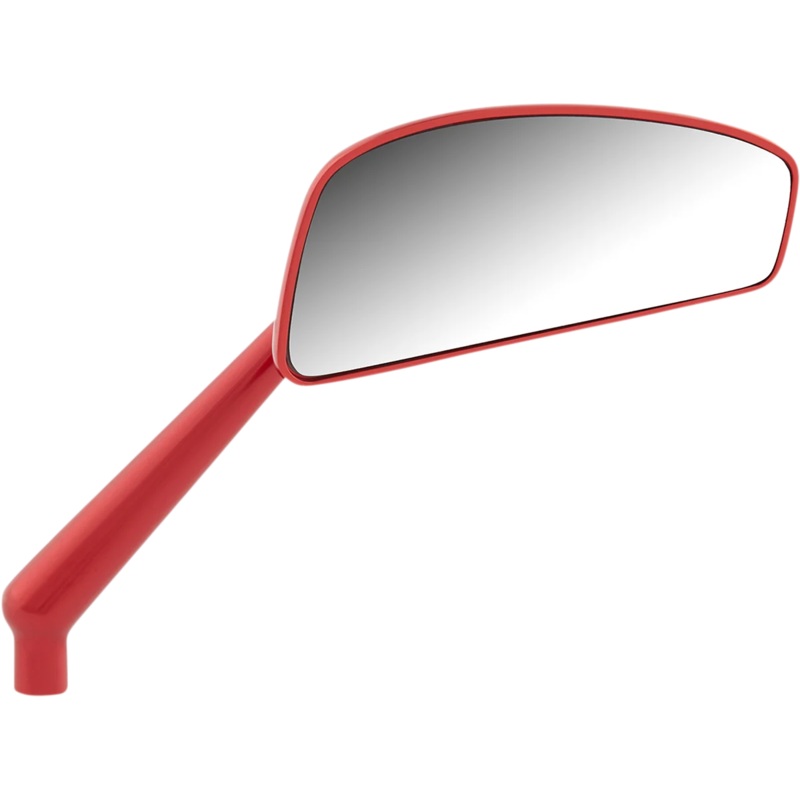 Arlen Ness Mirror – Tearchop – Side View – Teardrop – Red – Right 510-019