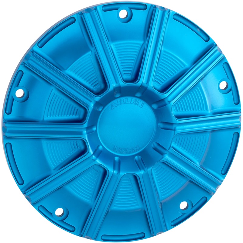 Arlen Ness 10-Gauge Derby Cover – Blue – Touring/Trike 700-003