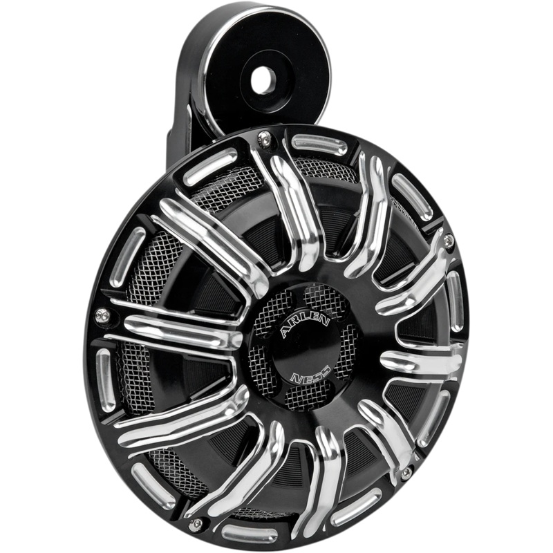 Arlen Ness Custom Horn – 10 Gauge – Black – Universal 70-250