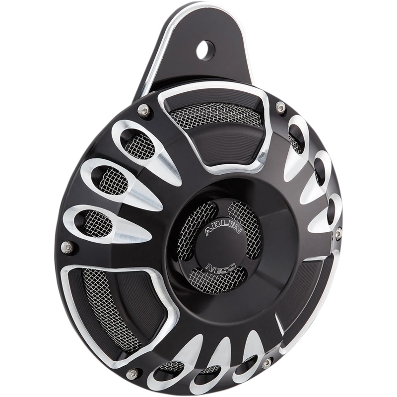 Arlen Ness Custom Horn – Deep/Cut – Black 70-200