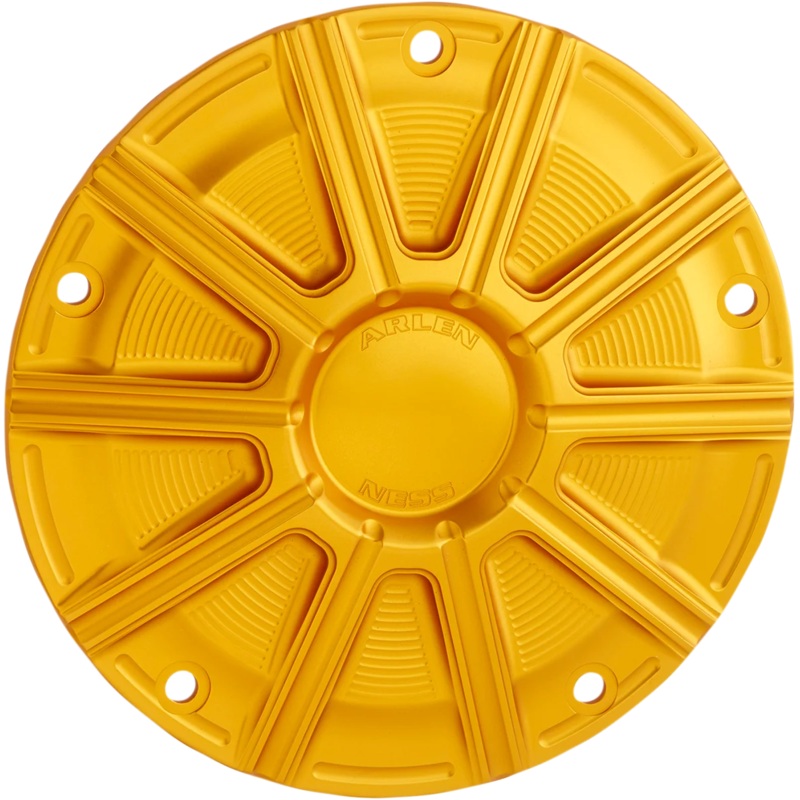 Arlen Ness Derby Cover – Gold 700-020