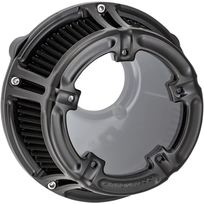 Arlen Ness Method Clear Series Air Cleaner – All Black 600-236