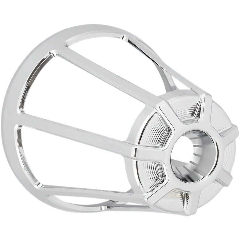 Arlen Ness Monster Sucker Air Cleaner Cover – Crossfire – Chrome 600-097
