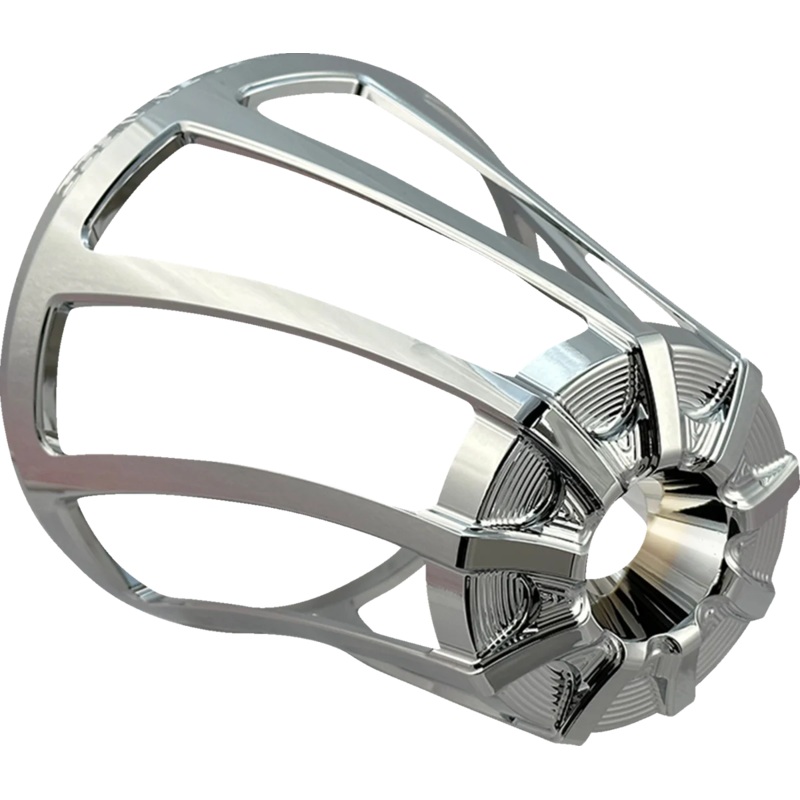 Arlen Ness Monster Sucker Air Cleaner Cover – Drift – Chrome 600-094