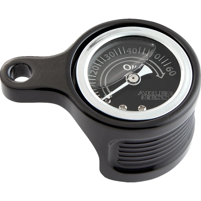 Arlen Ness Oil Pressure Gauge – Method – Black 610-103