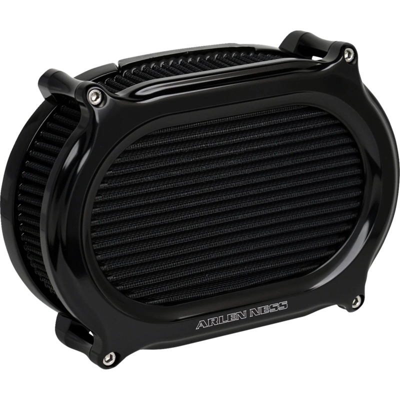 Arlen Ness Performance Air Filter Kit – Stage II – Black 600-184