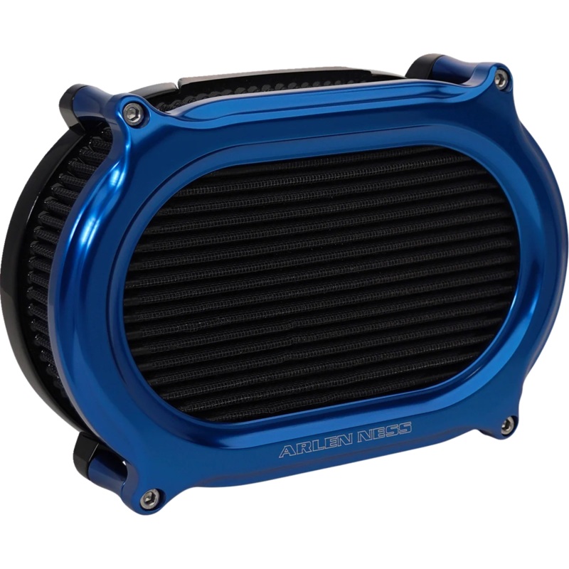 Arlen Ness Performance Air Filter Kit – Stage II – Blue 600-189