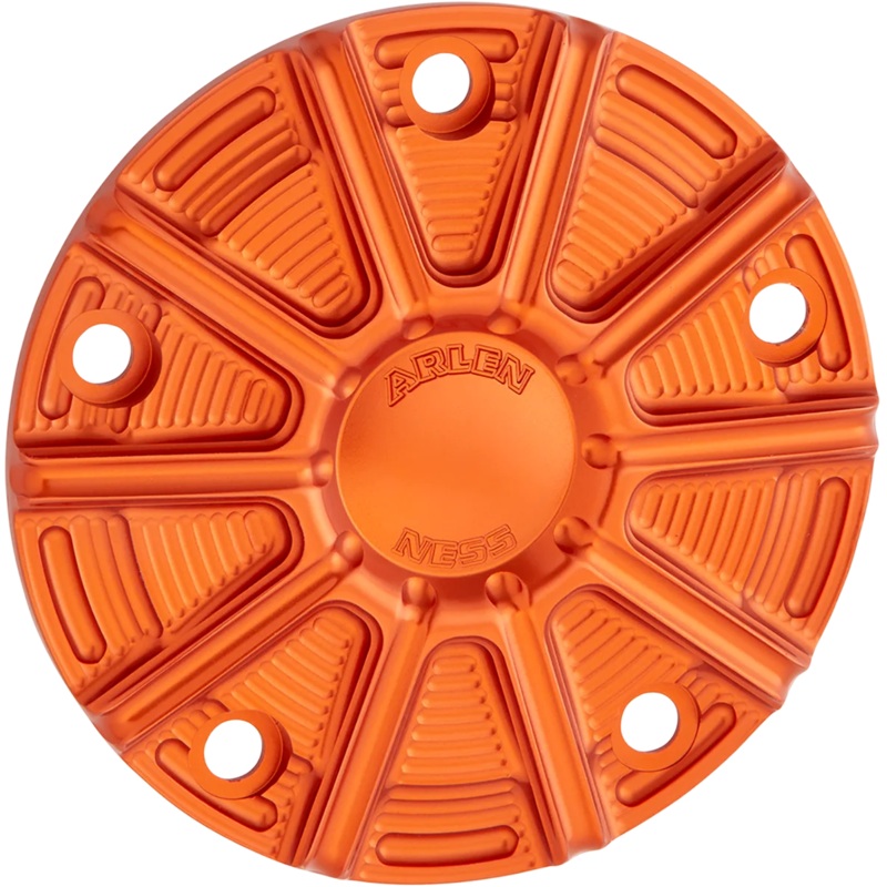 Arlen Ness Points Cover – Orange – Twin Cam 700-029