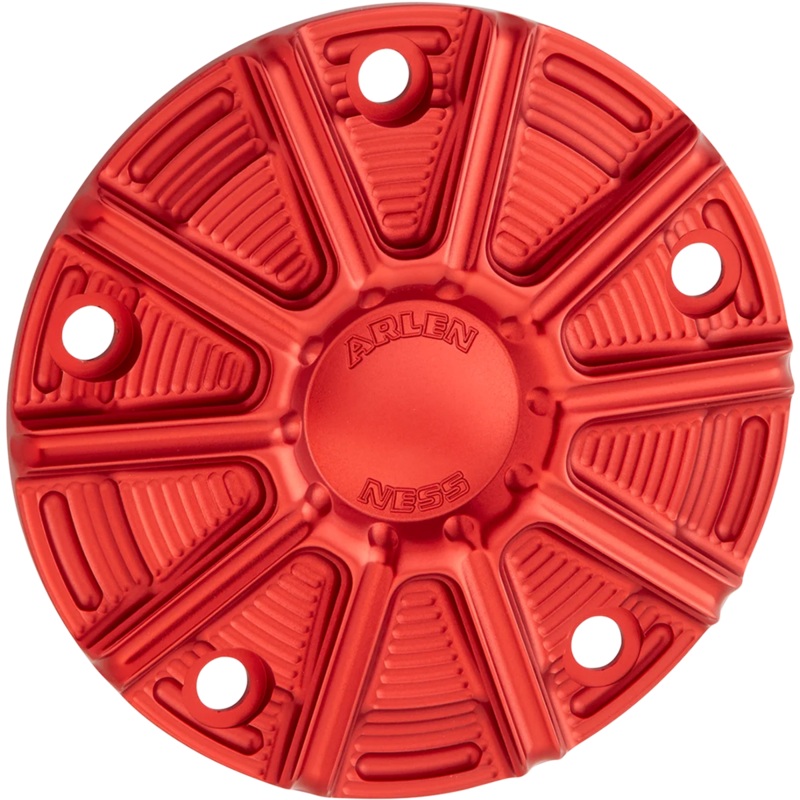 Arlen Ness Points Cover – Red – Twin Cam 700-030