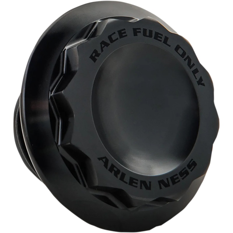 Arlen Ness Vented Gas Cap – 12 Point – Black 701-010
