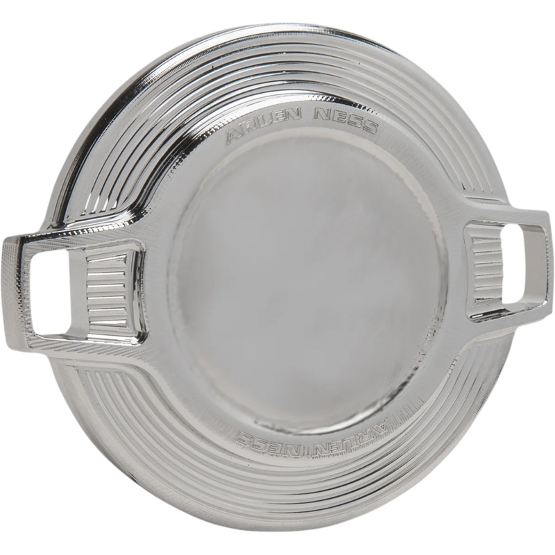 Arlen Ness Vented Gas Cap – Bar – Chrome 701-009