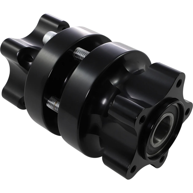 Arlen Ness Hub – Cartridge – Front/Dual Disc – Black – ’08+FLT 71-600