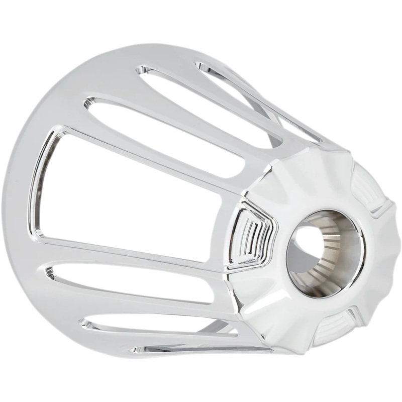 Arlen Ness Monster Sucker Air Cleaner Cover – Deep-Cut – Chrome 81-103