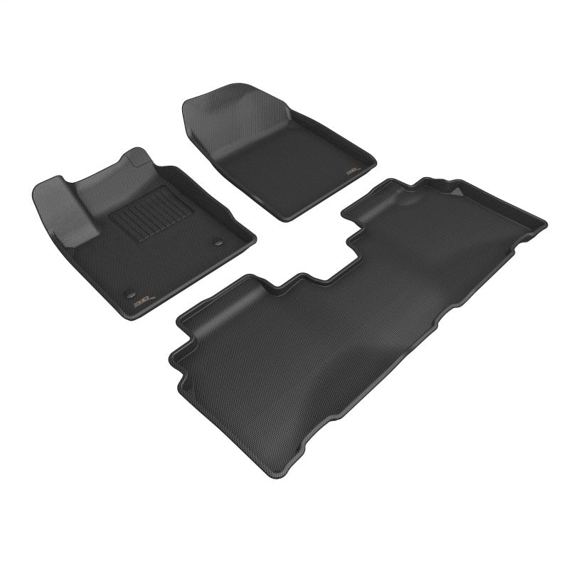 3D MAXpider 24-25 Honda Prologue Kagu 1st & 2nd Row Floormat – Black