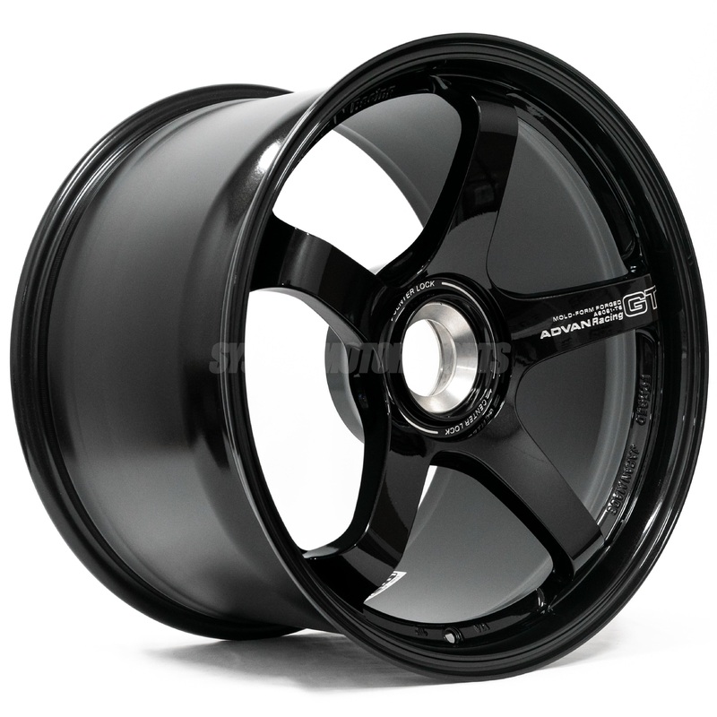 Advan Racing GT for Porsche – 20×9.5 / 21×12.5 / Centerlock – Racing Titanium Black (991 GT3RS Fitment) *Set of 4*