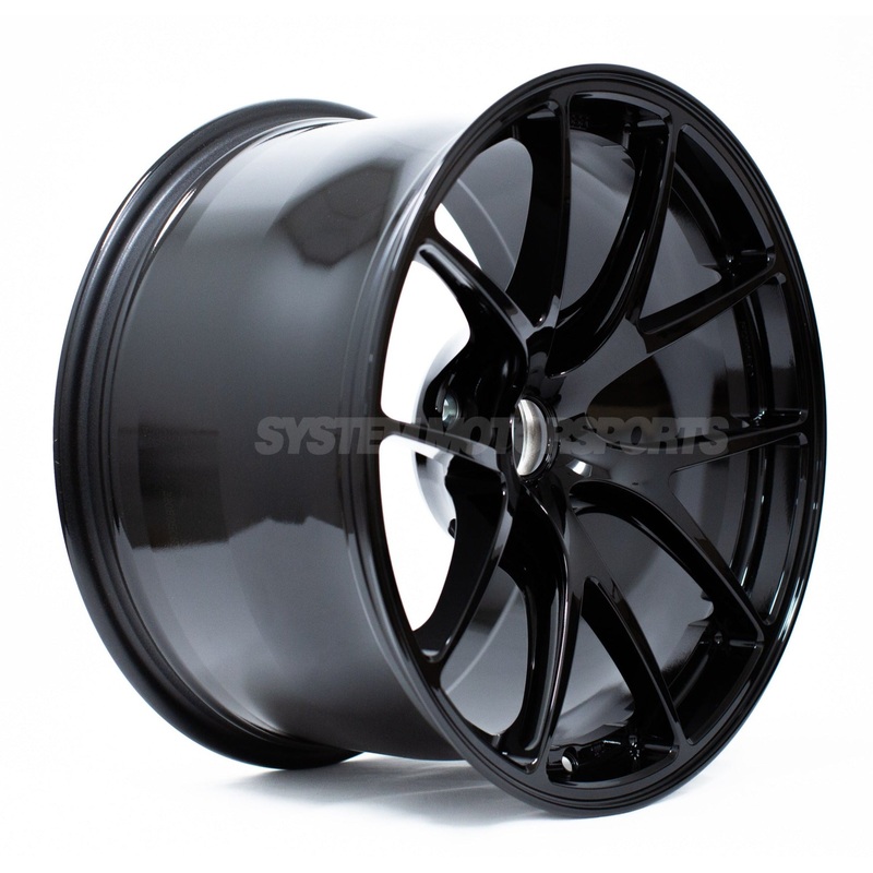 BBS RI-A – 18×9.5 +23 / 18×10.5 +22 / 5×120 – Gloss Black (E46 M3 / E9x M3 Fitment) *Set of 4*